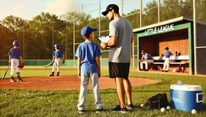 Little League Coach's Winter Guide: Preparing for 2025 4 Manager talking to player