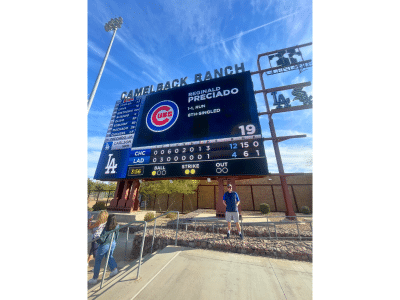 7 Essential Tips for a Short Spring Training Trip 17 Scoreboard
Camelback Ranch
Glendale, AZ