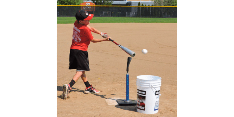Amazon image: Young player working with a tee