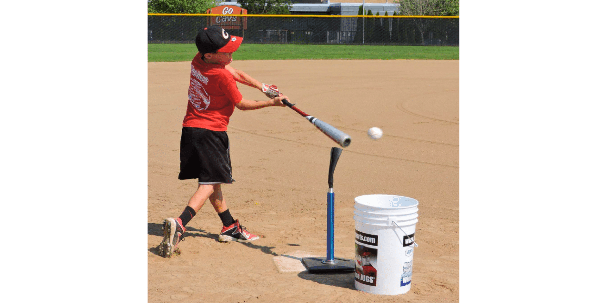 Amazon image: Young player working with a tee