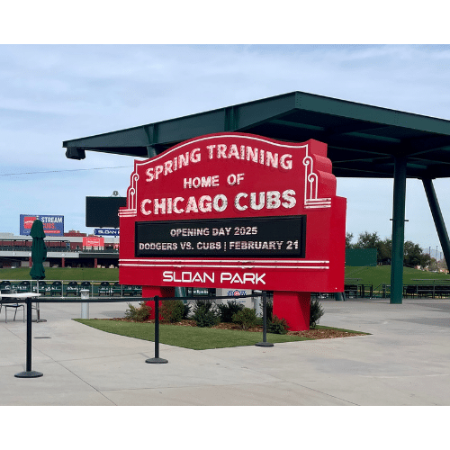 The 5 Best Cactus League Stadiums in Arizona 4 Sloan Park in Mesa, AZ
Spring Training home of the Chicago Cubs