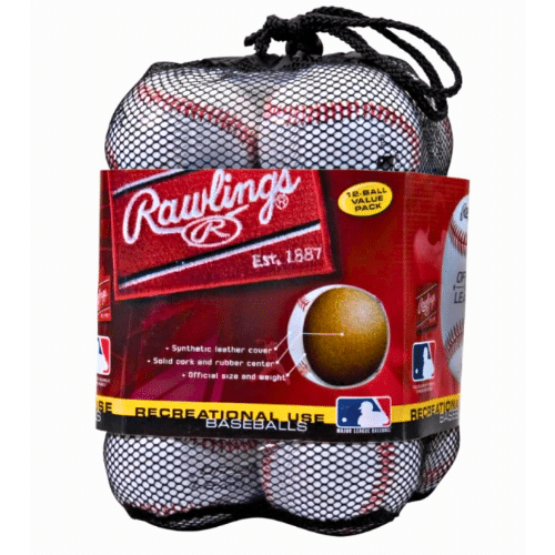 Rawlings | Official League Recreational Use Practice Baseballs 