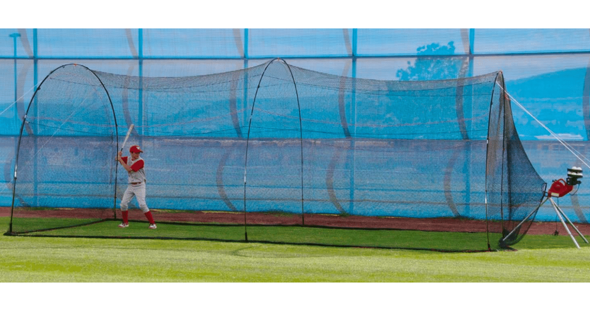 7 Best Portable Batting Cages for Little League Practice In 2025 1 Heater Sports PowerAlley Batting Cage