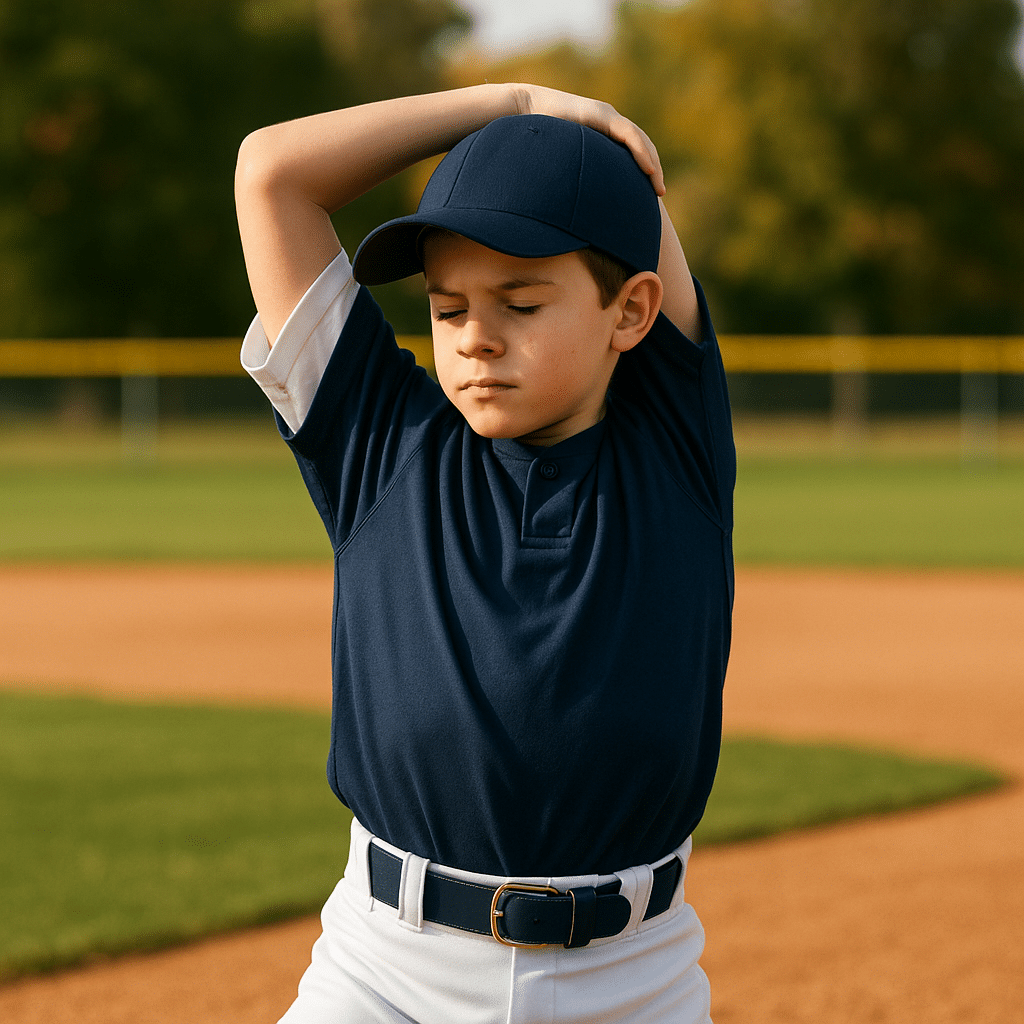 Dale Animation: Little Leaguer stretching out