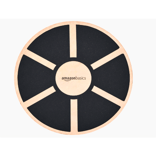 Amazon Basics Wood Wobble Balance Trainer Board