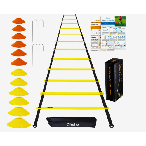 The 5 Best Agility Ladders for Youth Baseball 6 Ohuhu Agility Ladder and Cones Set