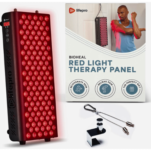 Post-Game Recovery Tools Beyond Foam Rollers 6 LifePro BioHeal Red Light Therapy Panel