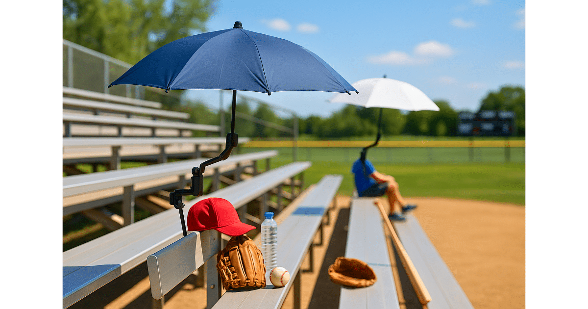 5 Best Sun Umbrellas That Clamp to Baseball Bleachers 1